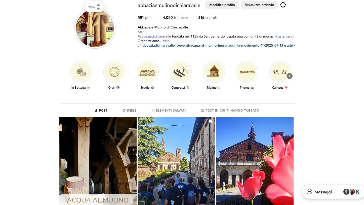 Tradizione, Attualità, Futuro all’Abbazia di Chiaravalle